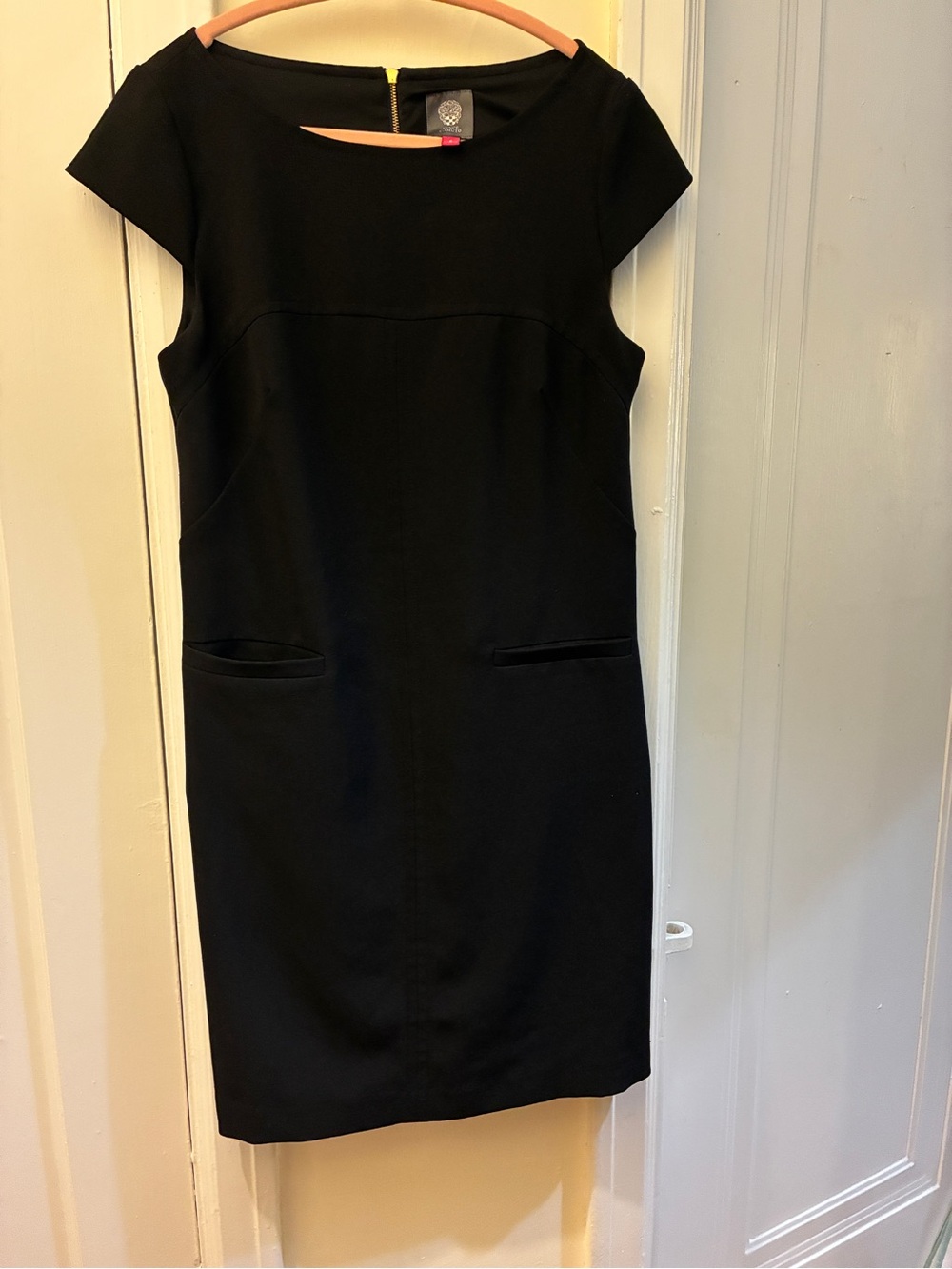 Vince Camuto Black Sheath Dress